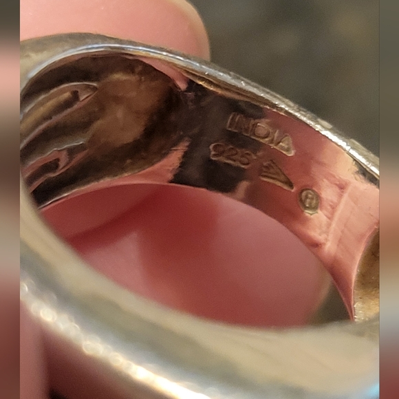 Silpada 925 Sterling Silver Triple Bar Ring R1618 - Picture 4 of 6